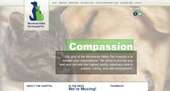 Desktop Screenshot of mnvalleypet.com